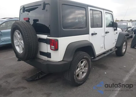 2016 Jeep Wrangler Unlimited Sport z USA, uszkodzony, nr VIN 1C4BJWDGXGL288408